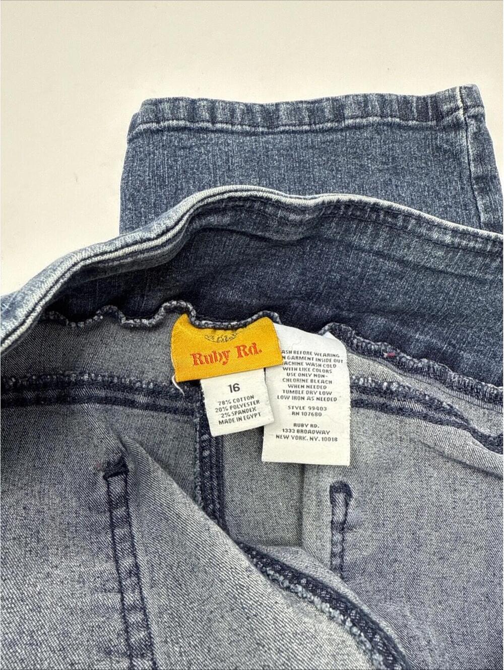 Ruby Rd Jeans Size 16 - Picture 4 of 4